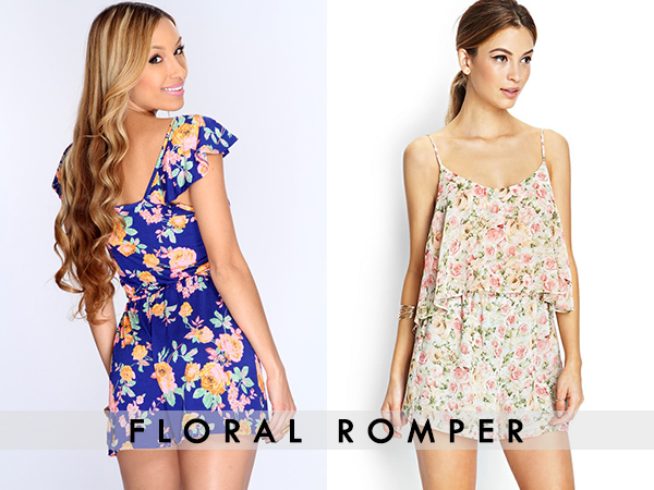 floral Romper For women